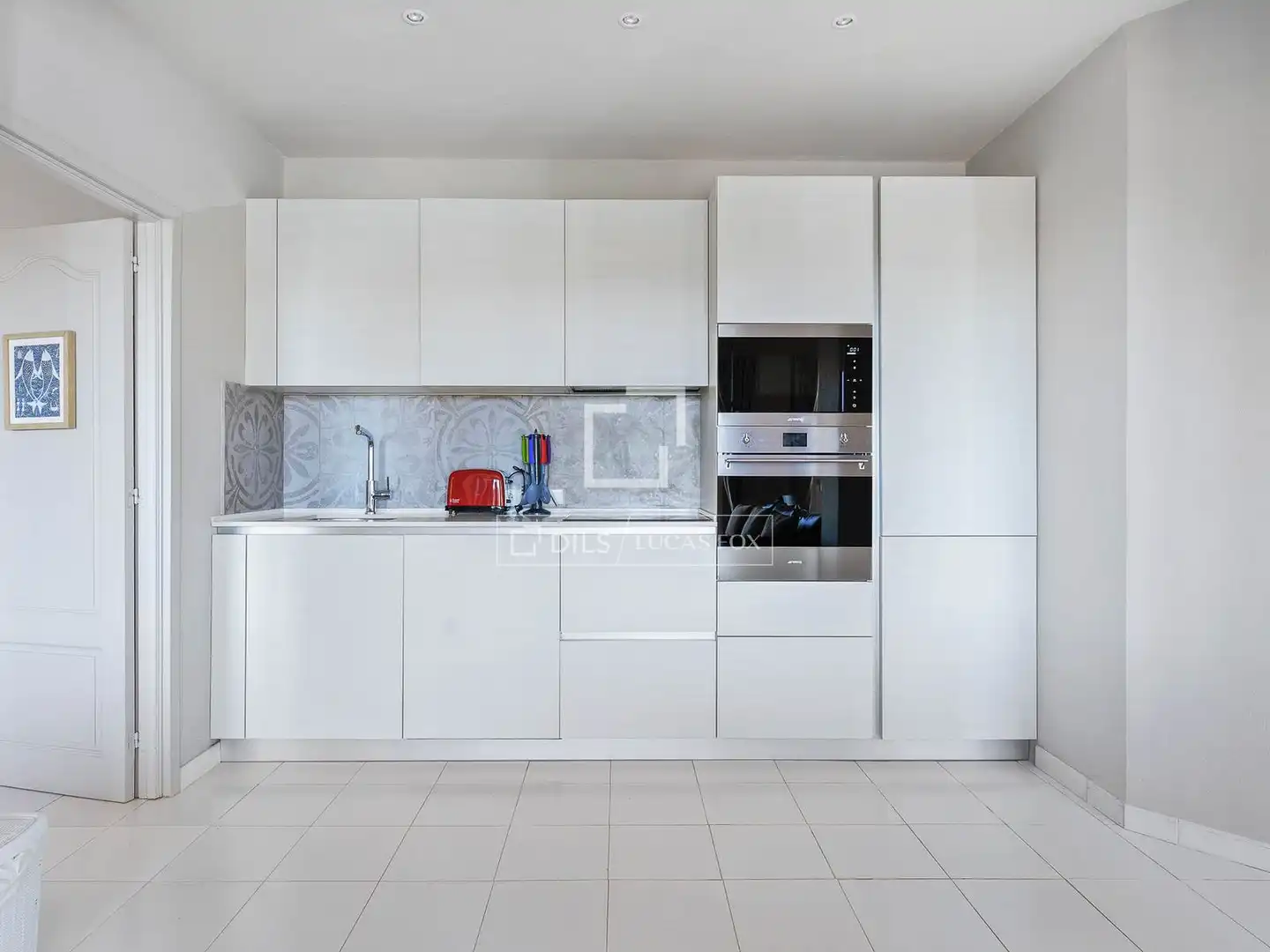 Kitchen of Houses for sale in Santa Eulària des Riu  with Air Conditioner, Heating and Private garden