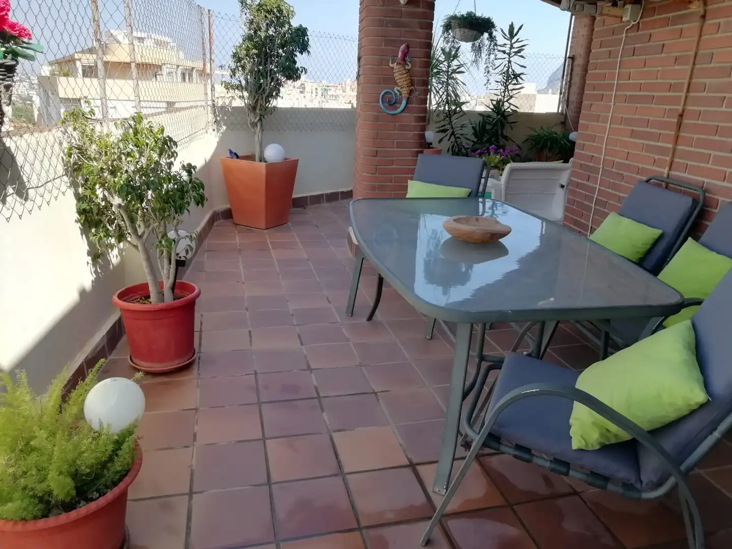 Terraza de Ático en venta en Calpe / Calp con Aire acondicionado, Calefacción y Terraza