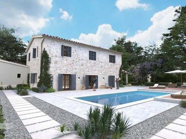Casa rústica con piscina en venta en Felanitx Poble