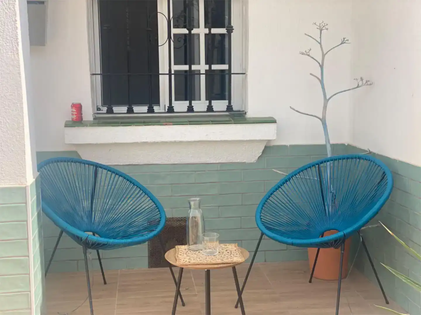 Terrassa de Casa adosada de lloguer en Salobreña amb Jardí privat, Parquet i Piscina