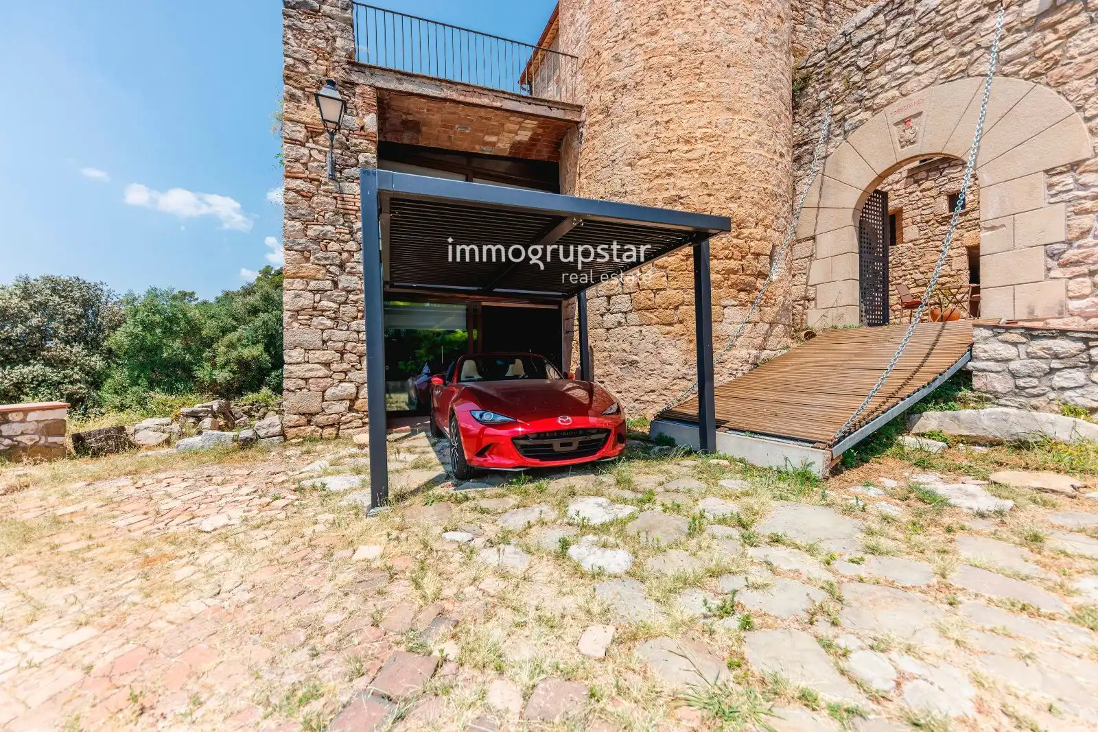 Parking de Finca rústica en venta en Amer con Trastero