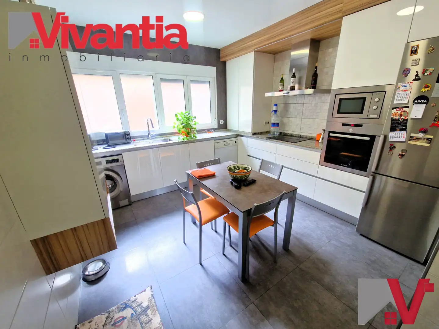 Kitchen of Flat for sale in Lorca  with Air Conditioner, Heating and Terrace