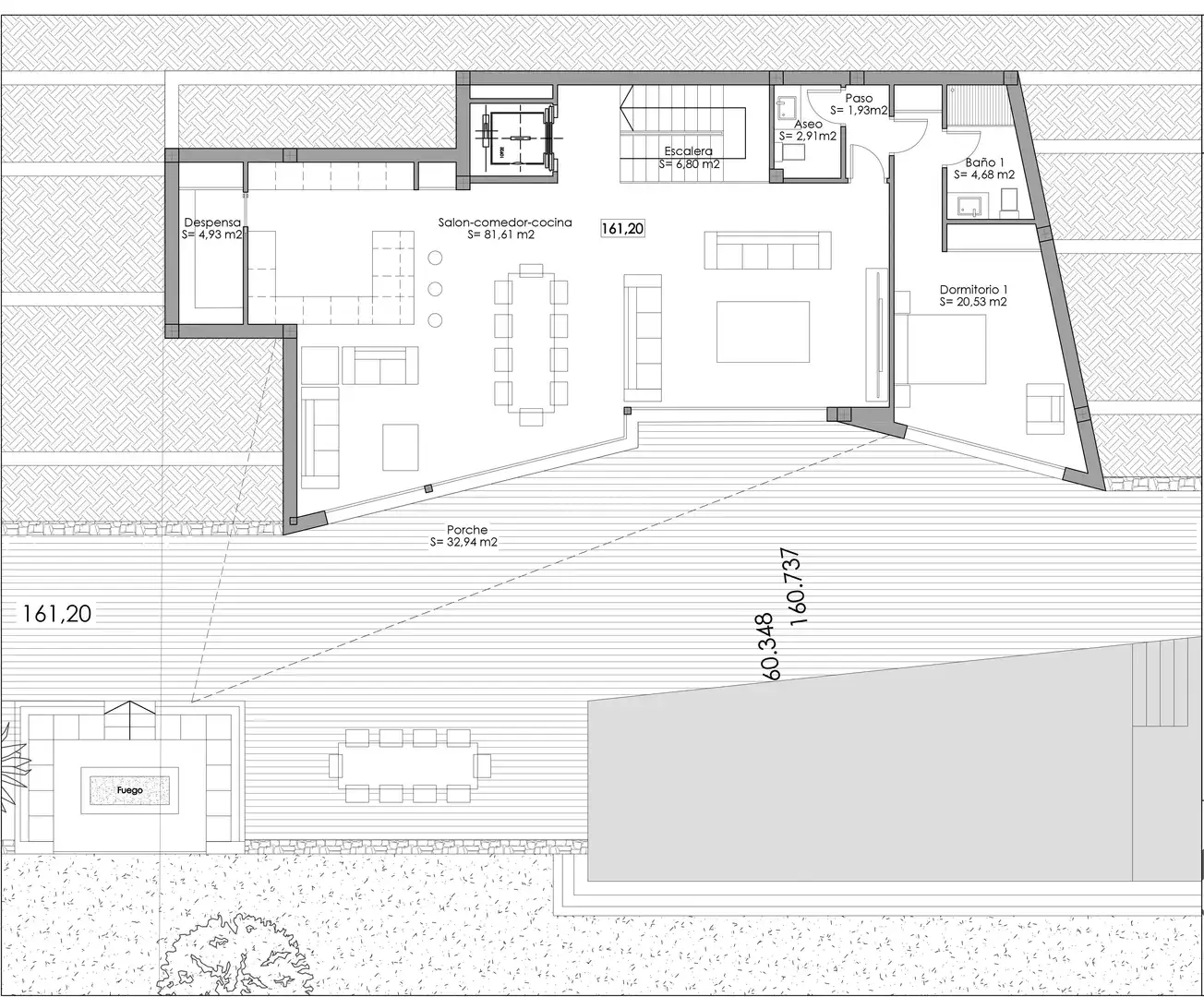 Detached house with pool for sale in La Fustera, imagen 11
