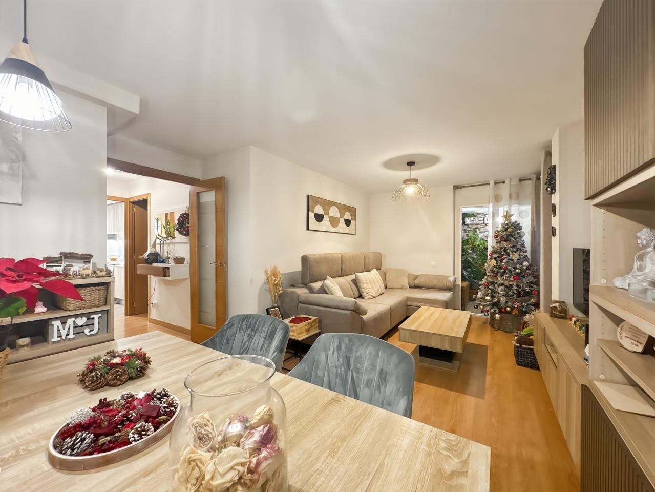 Sala de estar de Piso en venta en  Madrid Capital con Calefacción y Terraza