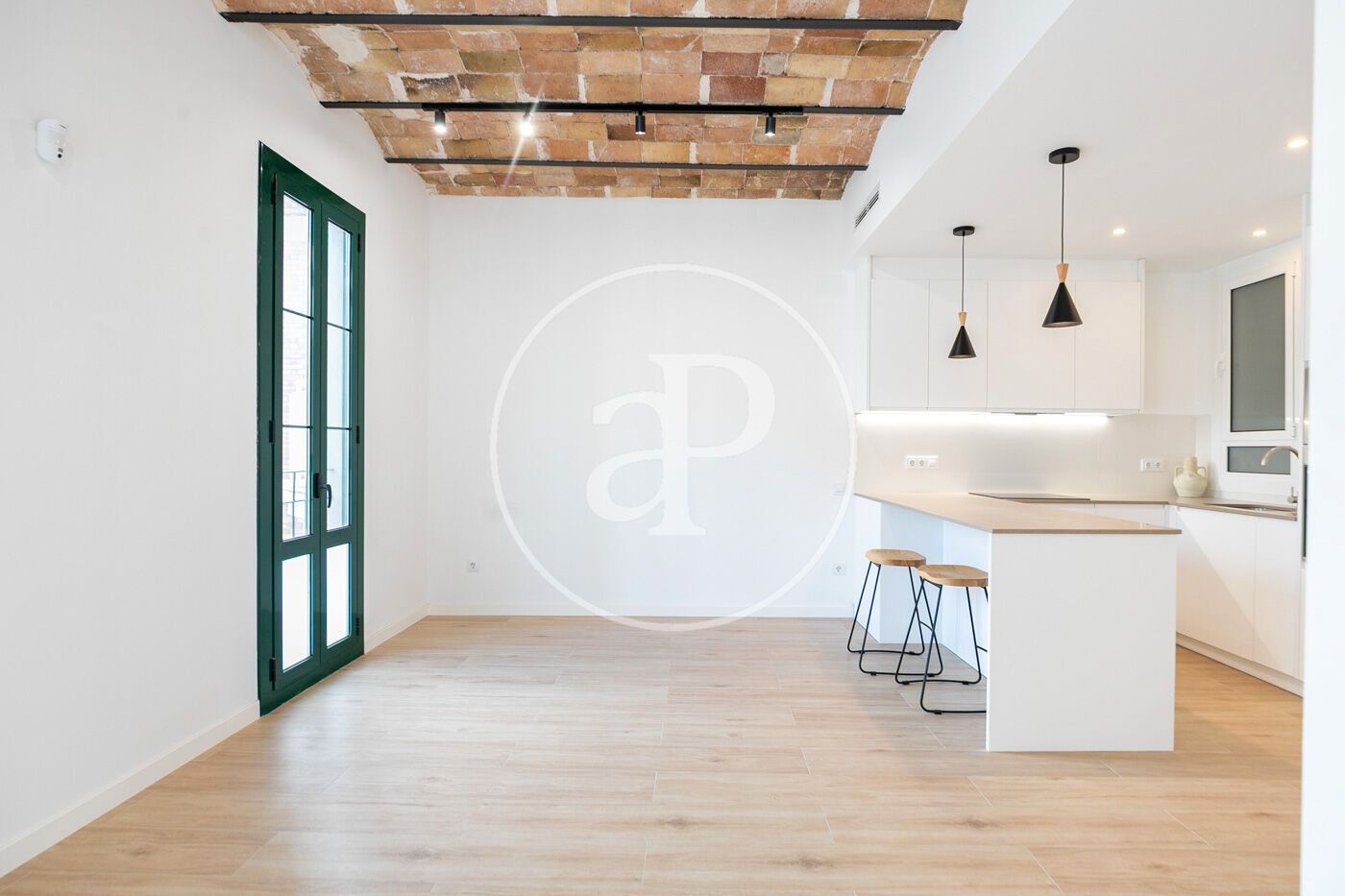 Cuina de Pis en venda en  Barcelona Capital amb Aire condicionat i Calefacció