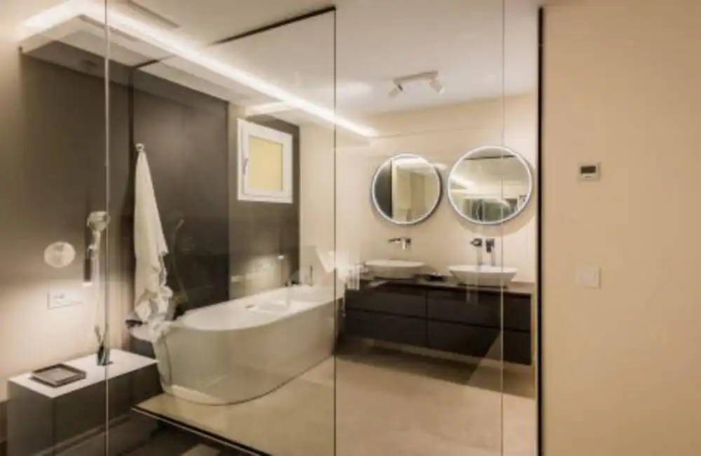 Baño de Casa o chalet en venta en Estepona con Aire acondicionado, Jardín privado y Terraza