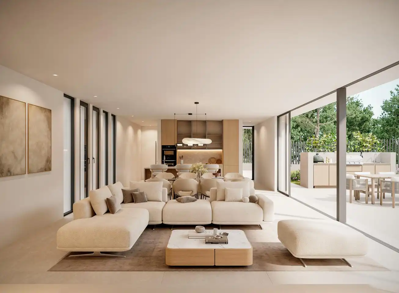 Living room of Houses for sale in Campolivar