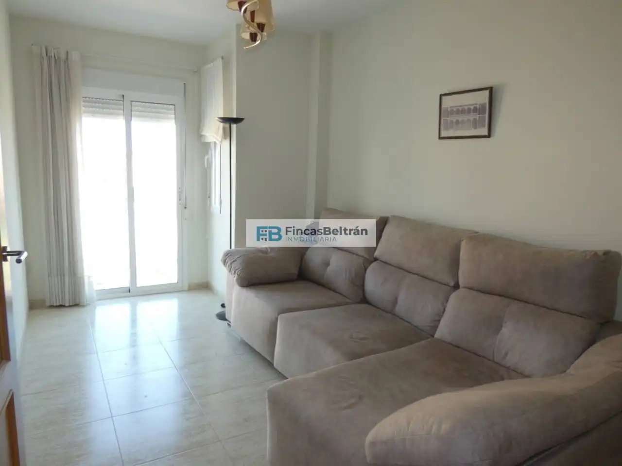 Sala de estar de Piso en venta en Benicarló con Aire acondicionado, Terraza y Amueblado