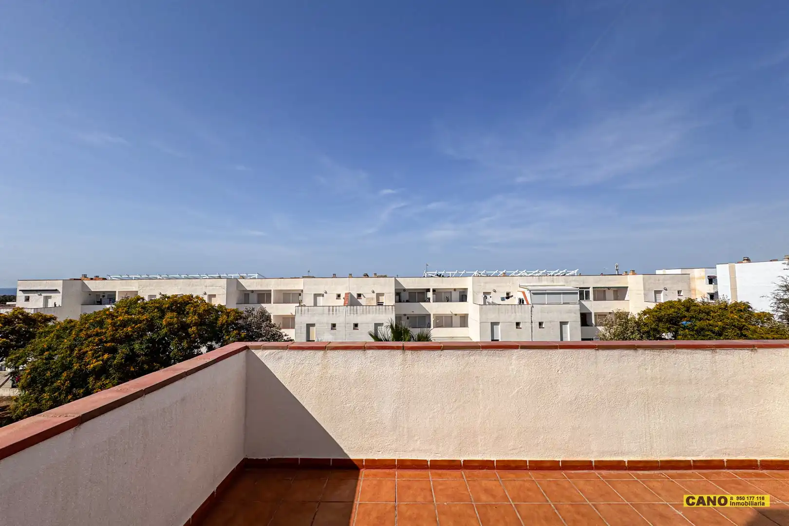 Terrasse von Wohnung zum Verkauf in Almería mit Klimaanlage, Heizung und Terrasse