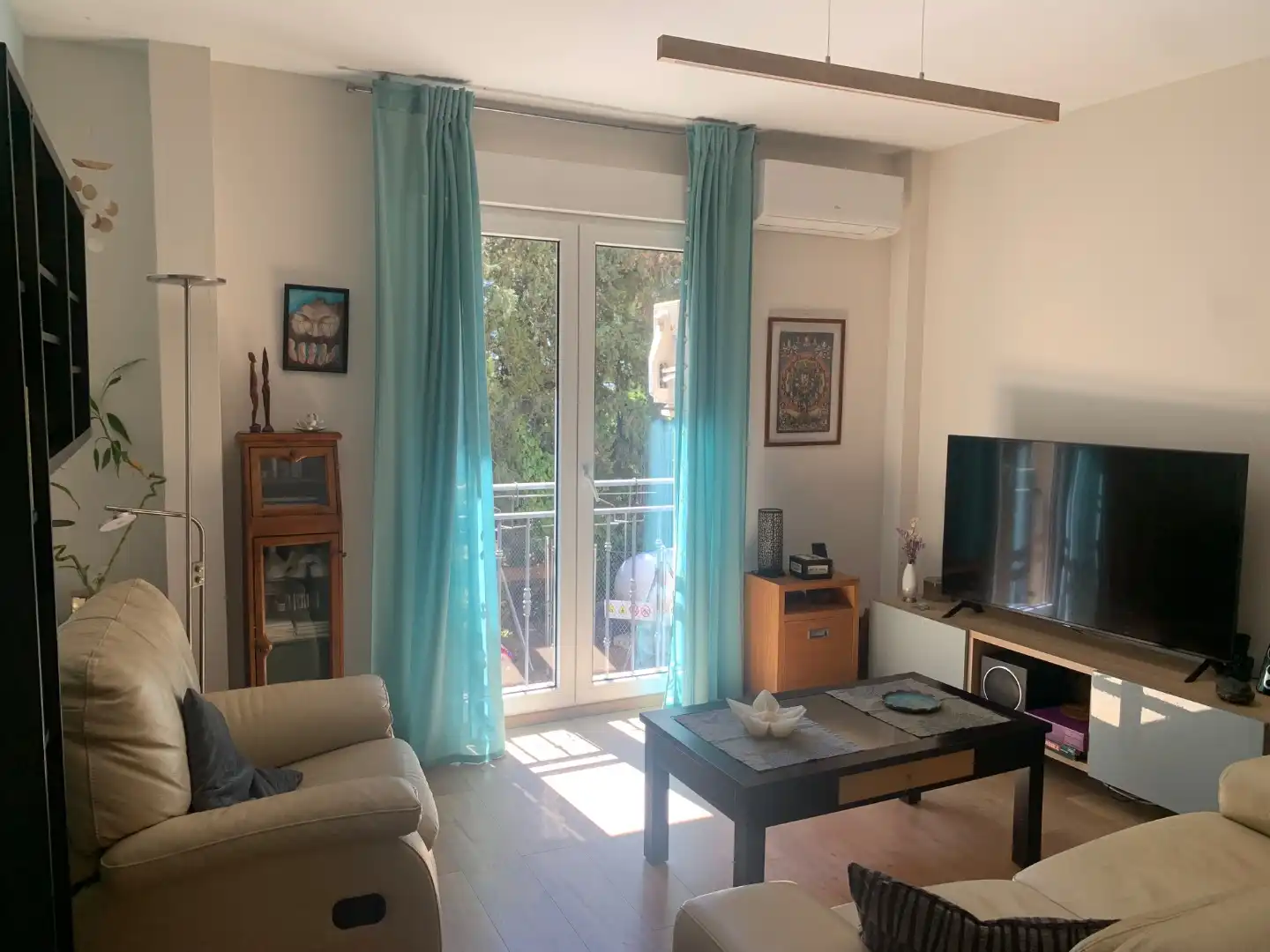 Living room of Flat for sale in Navalagamella, Madrid