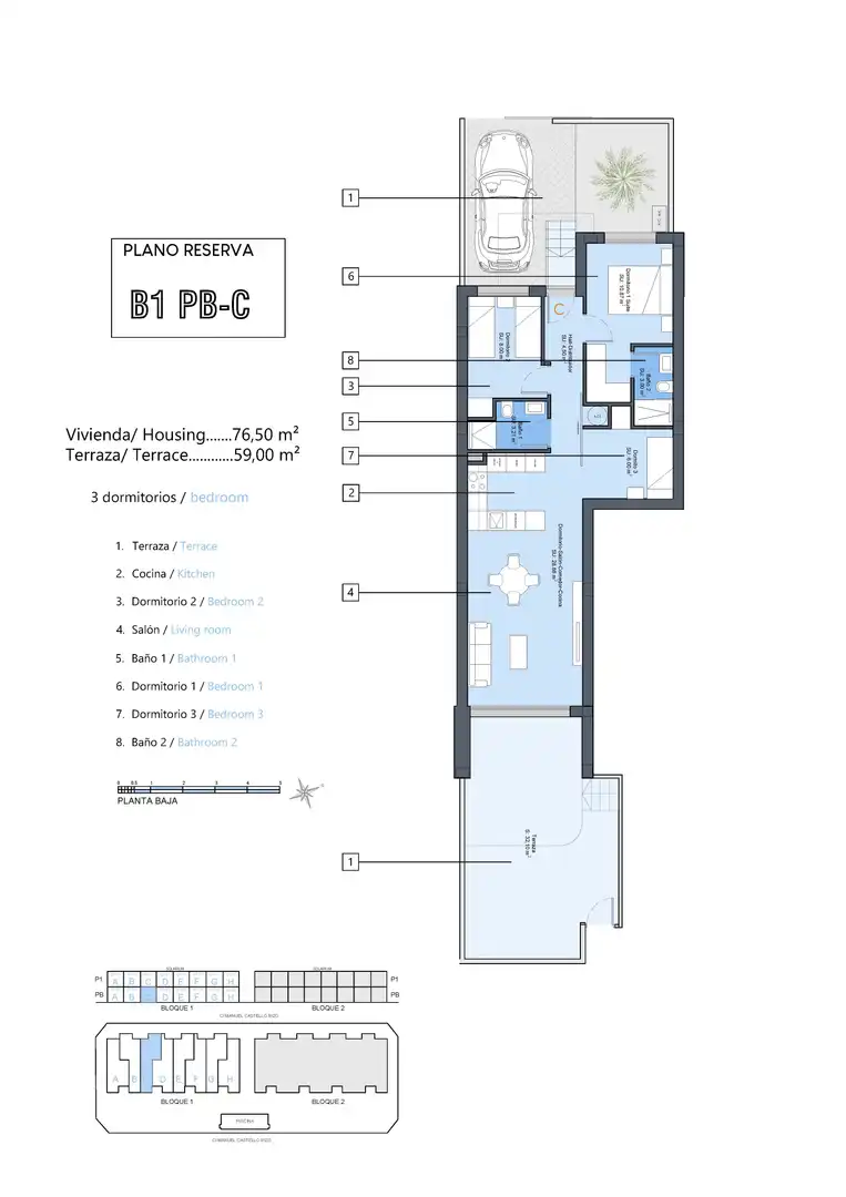 Ground floor with pool for sale in Dolores, imagen 2