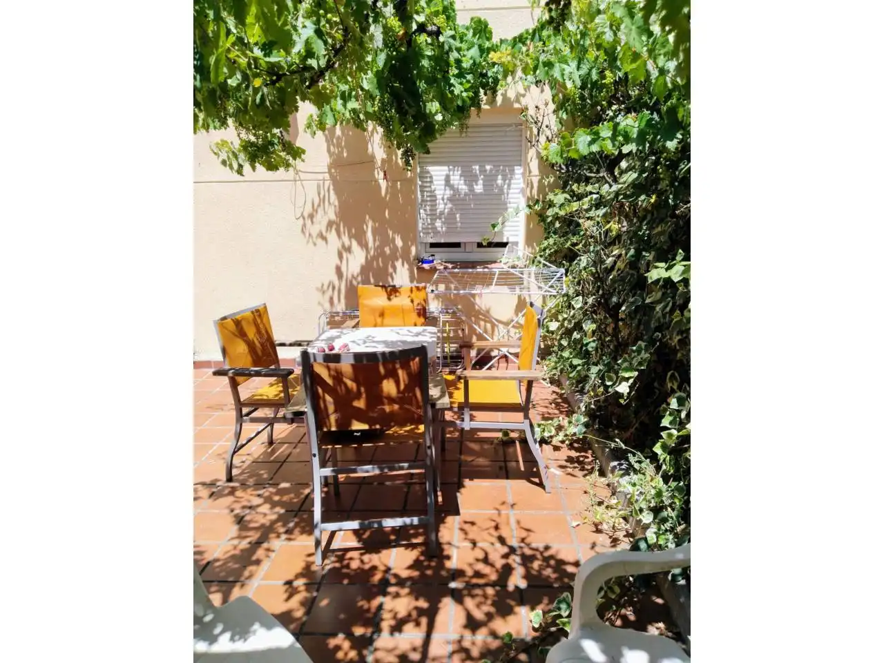 Terraza de Apartamento de alquiler en Burgos con Calefacción y Amueblado