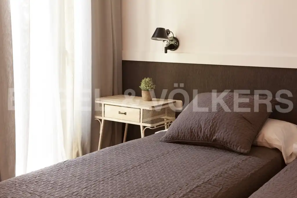 Bedroom of Flat for rent in Eixample