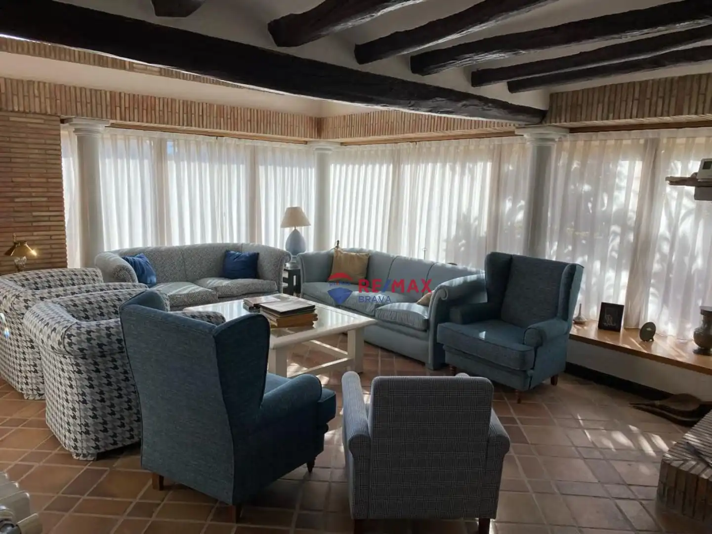 Sala d'estar de Casa o xalet en venda en Vilademuls amb Aire condicionat, Calefacció i Parquet