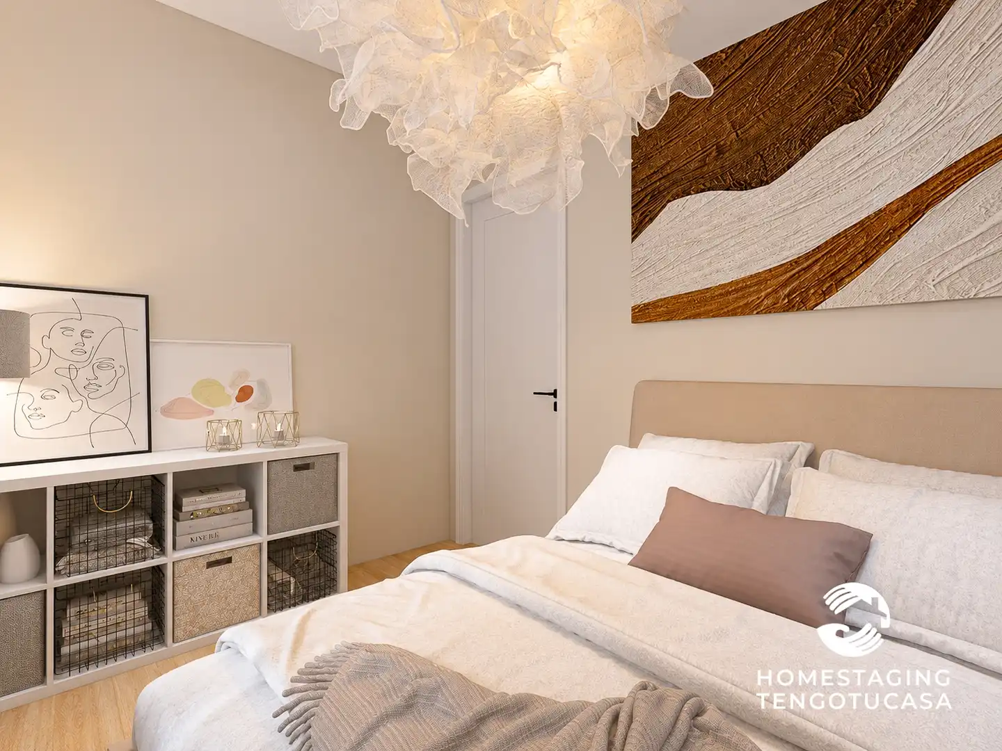 Bedroom of Flat for sale in Madrid  with Air Conditioner, Heating and Terrace