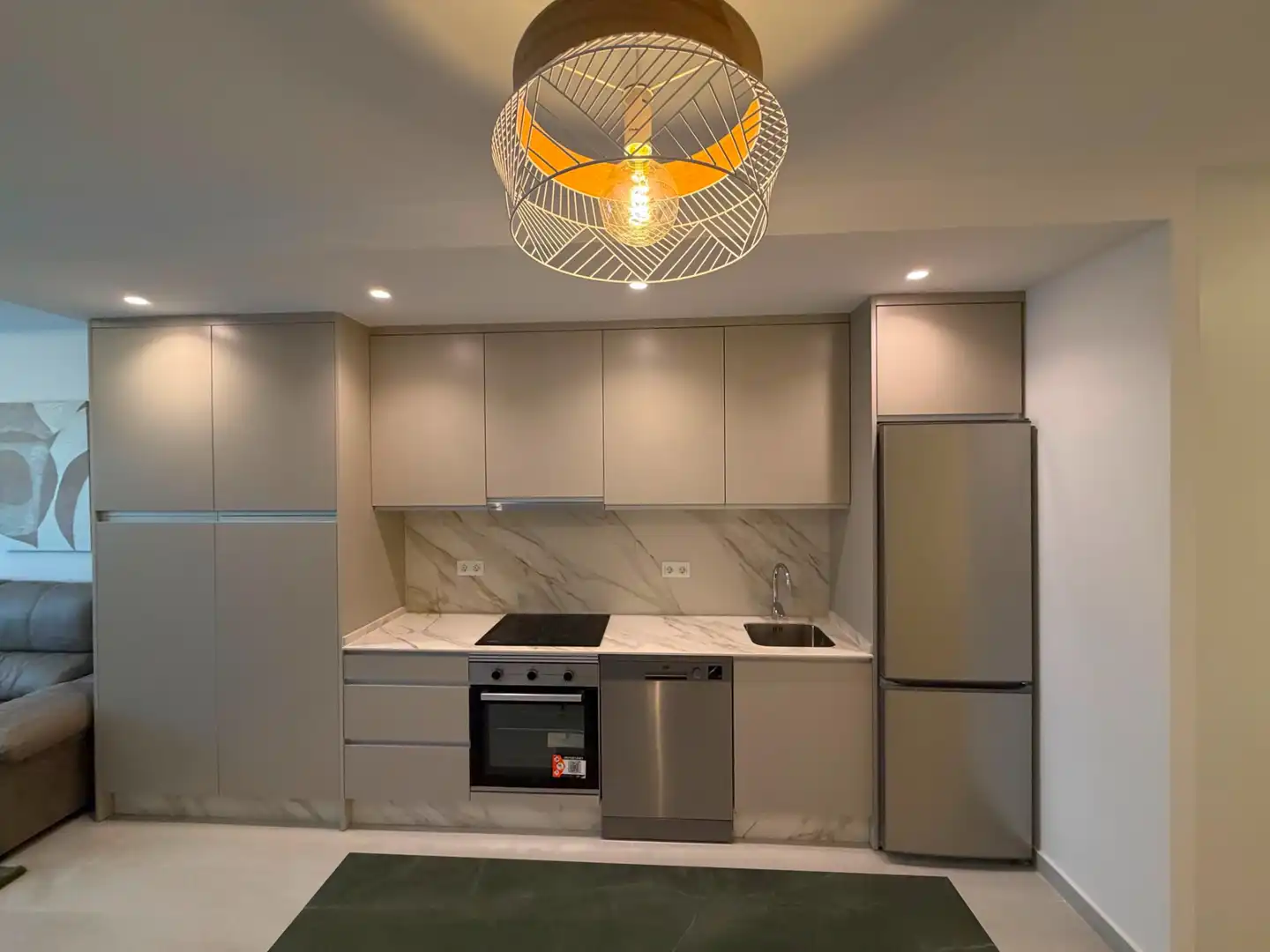 Küche von Maisonette zum Verkauf in Torremolinos mit Klimaanlage, Terrasse und Möbliert