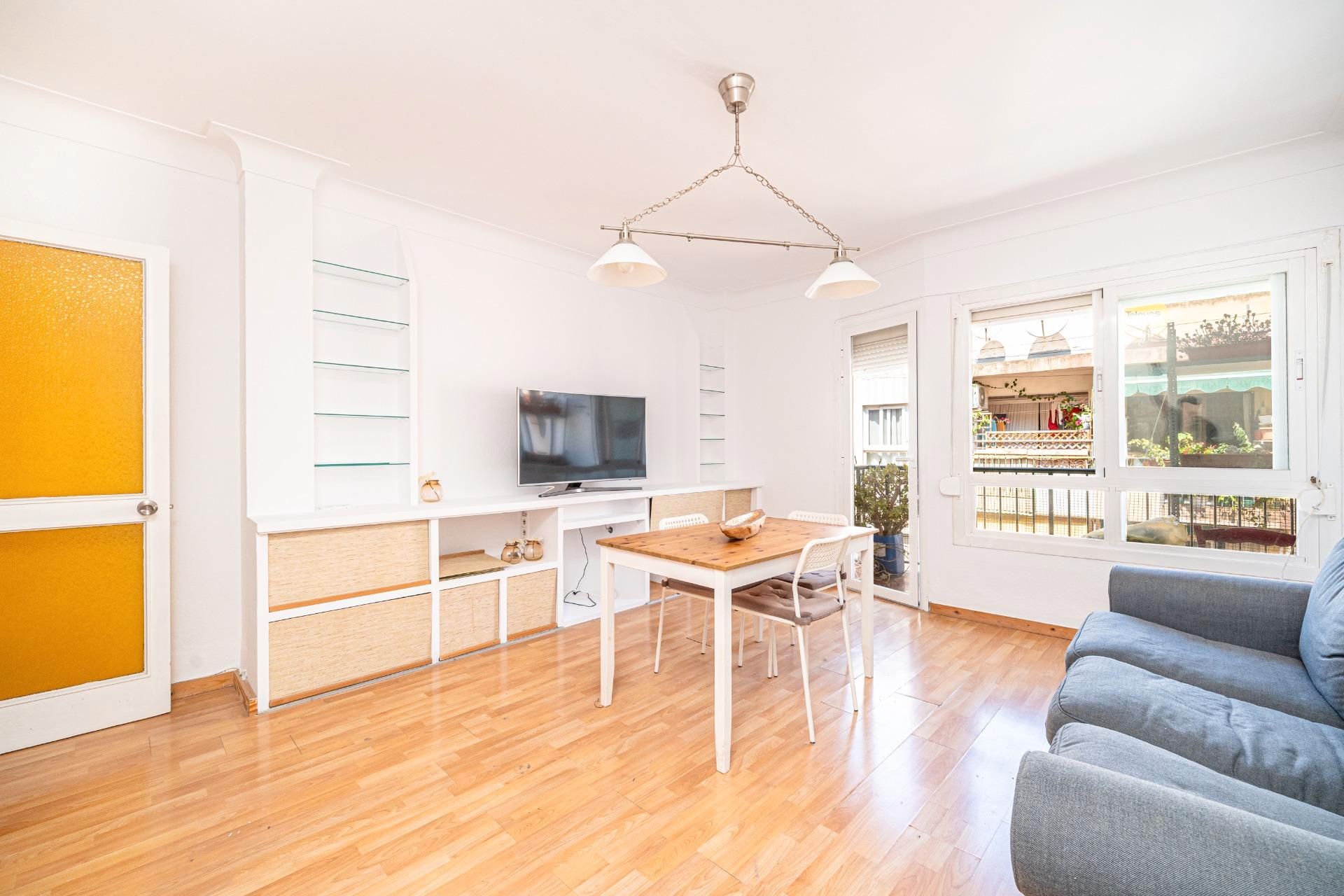 Sala de estar de Piso en venta en  Palma de Mallorca con Balcón