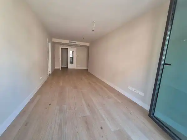 Living room of Flat for sale in Palencia  with Heating, Parquet flooring and Storage room