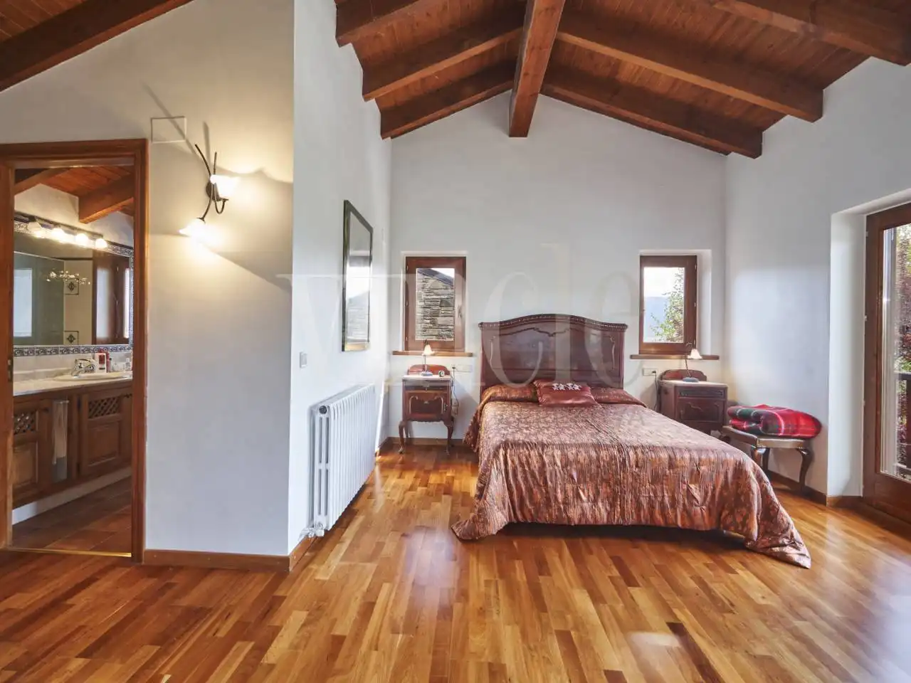 Dormitori de Casa o xalet en venda en Prullans amb Calefacció, Jardí privat i Terrassa