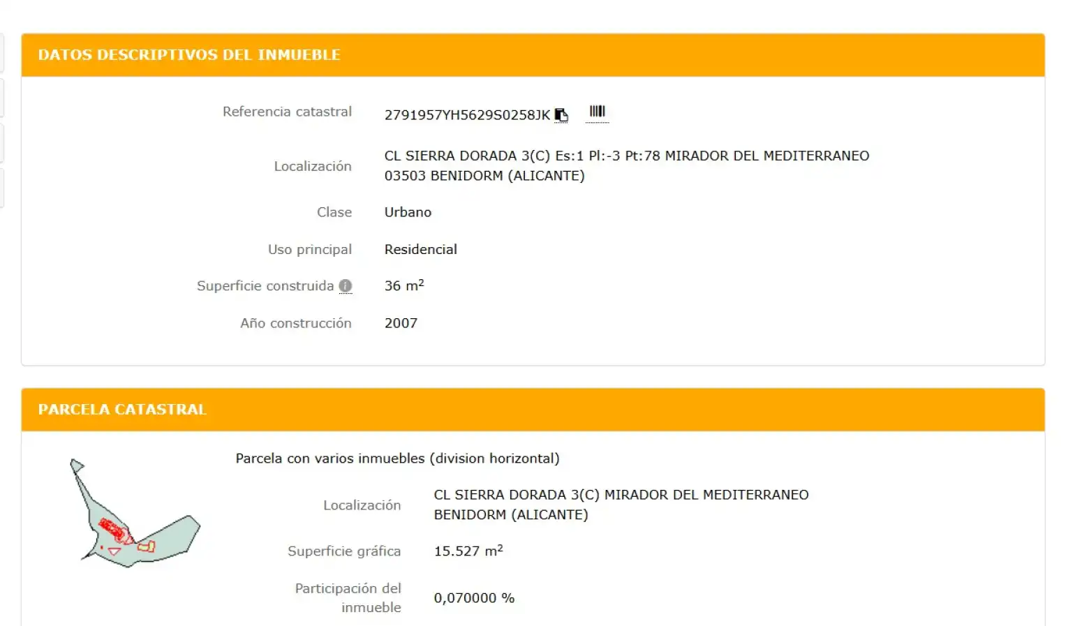 Parking à vendre à Benidorm - CL SIERRA DORADA 3, imagen 3