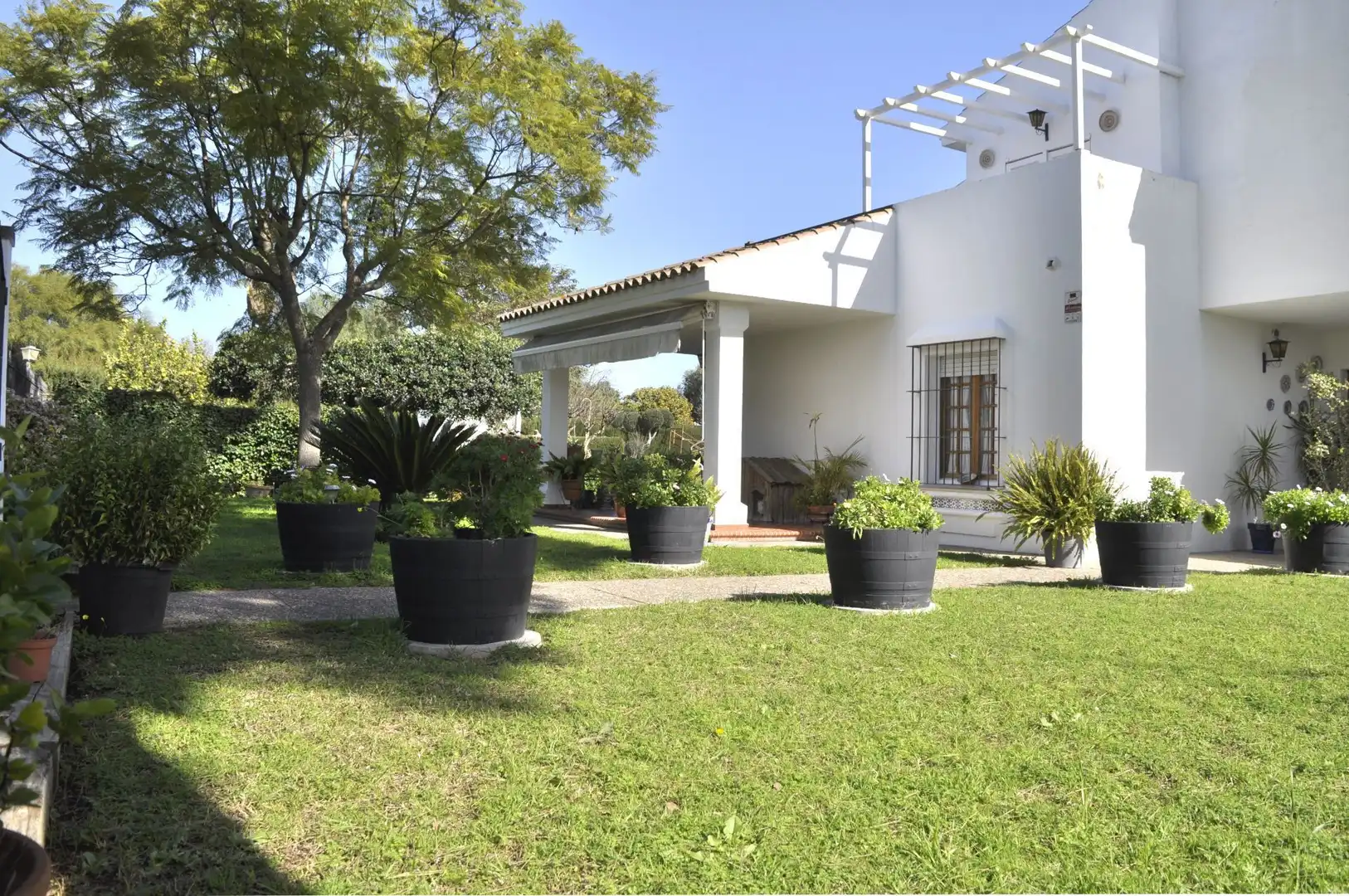 Garden of Houses for sale in Jerez de la Frontera  with Air Conditioner, Heating and Private garden