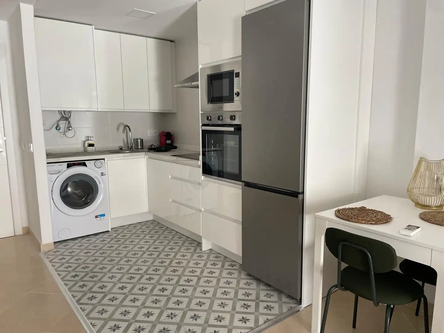 Kitchen of Flat for sale in Benalmádena  with Air Conditioner, Storage room and Furnished
