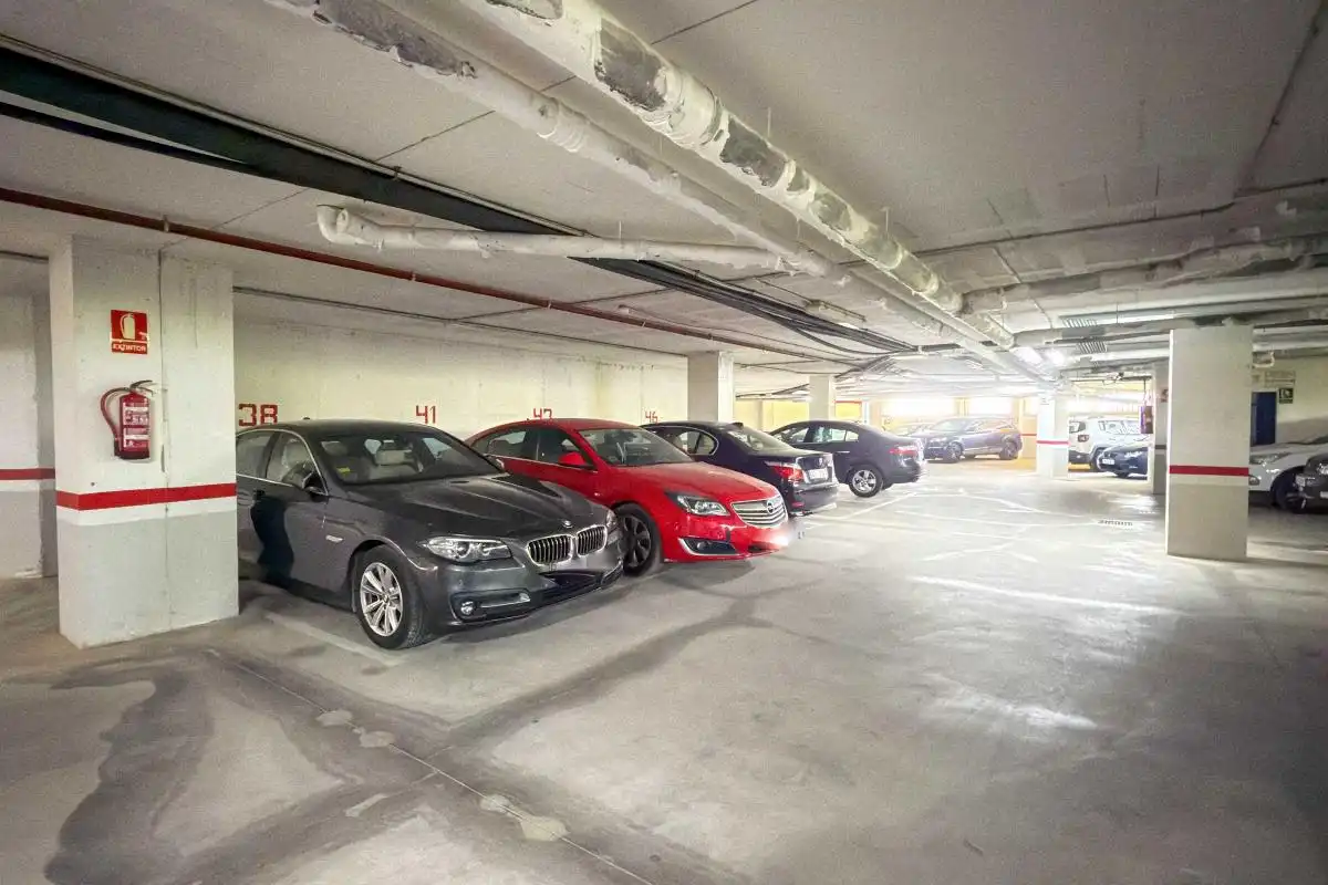 Parking of Flat for sale in Manilva  with Air Conditioner, Heating and Terrace