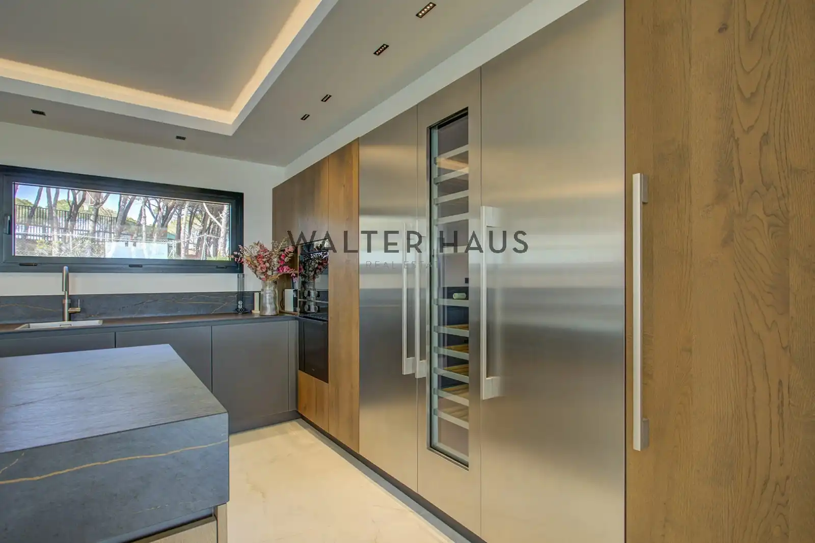 Cocina de Casa o chalet en venta en Sant Feliu de Guíxols con Aire acondicionado, Jardín privado y Terraza