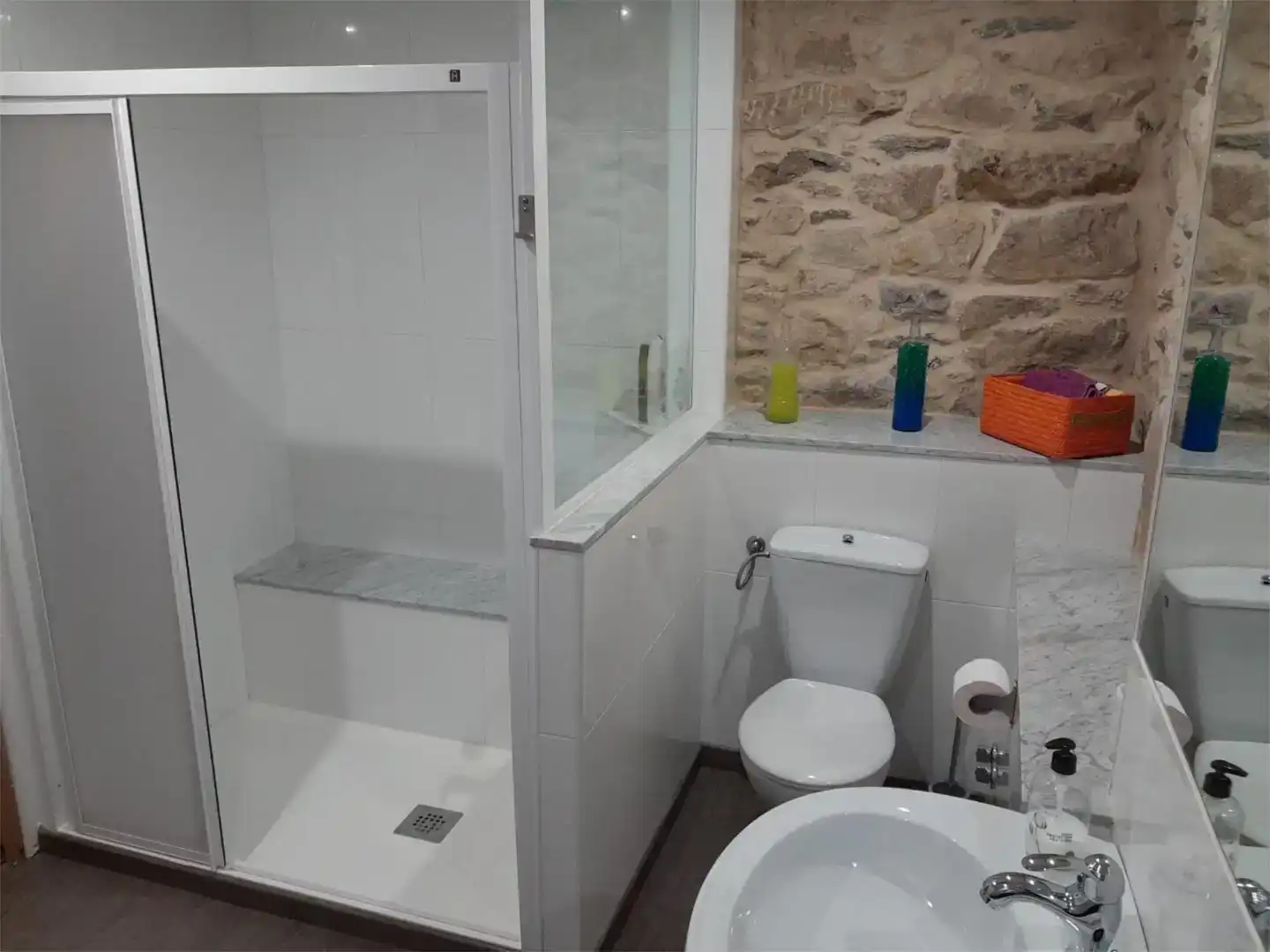 Bathroom of Flat for sale in Paradela  with Private garden and Balcony
