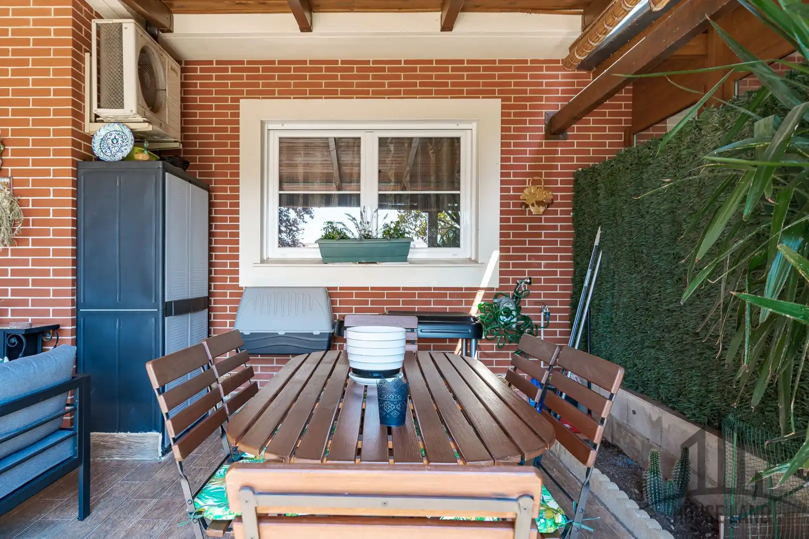 Terraza de Casa adosada en venta en El Casar con Aire acondicionado, Calefacción y Piscina comunitaria