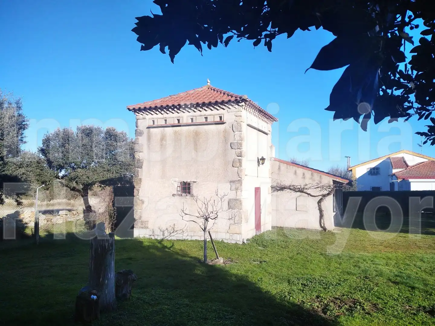 Vista exterior de Casa o xalet en venda en Morille amb Jardí privat, Terrassa i Moblat