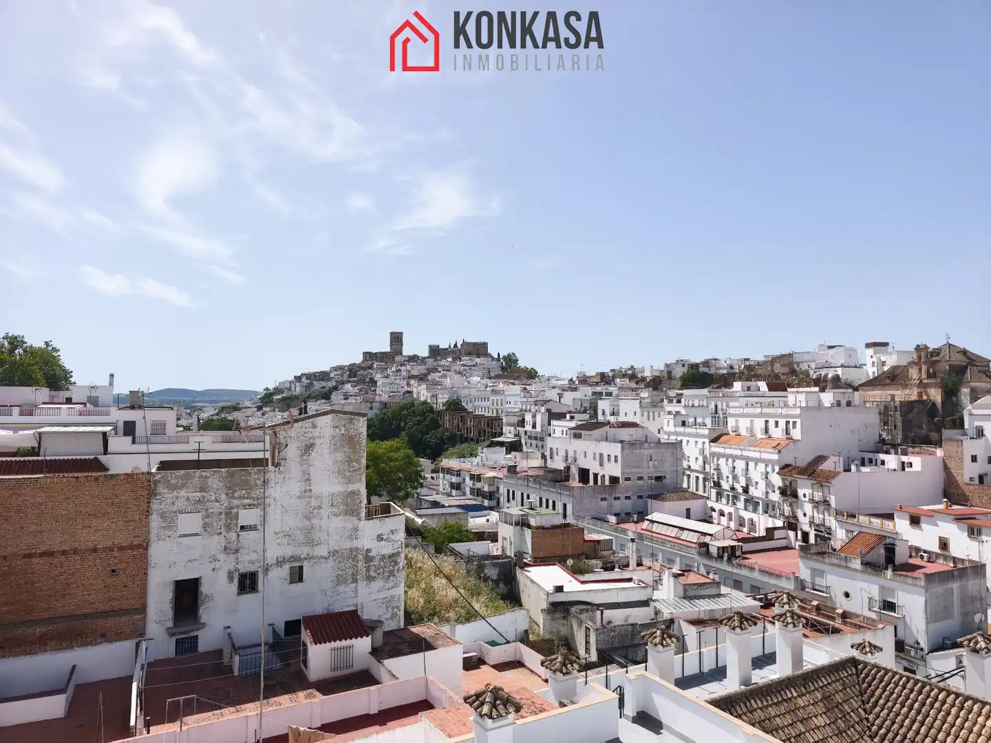 Außenansicht von Haus oder Chalet zum Verkauf in Arcos de la Frontera mit Klimaanlage, Terrasse und Abstellraum