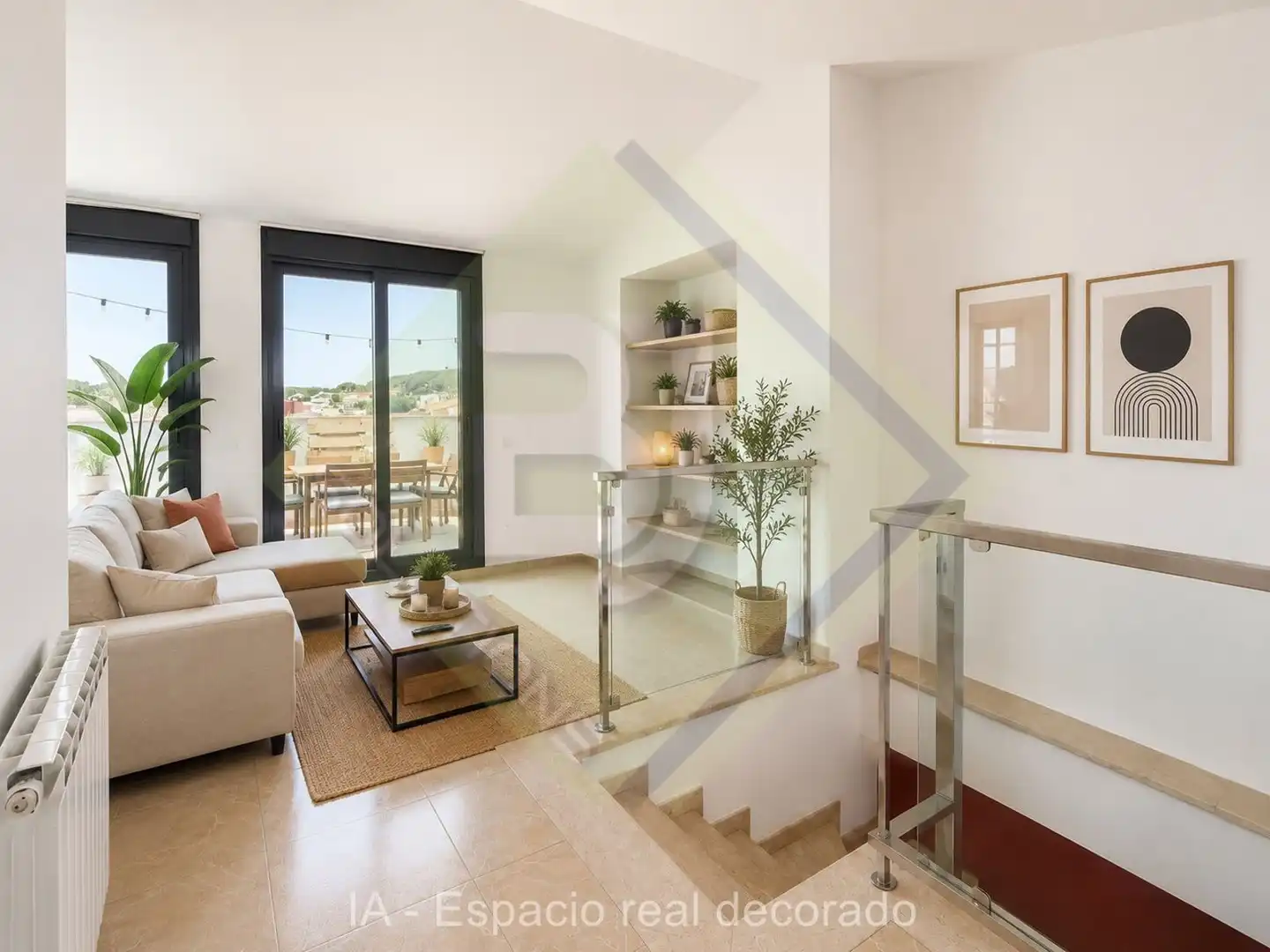 Sala de estar de Ático en venta en Canet de Mar con Calefacción, Terraza y Horno