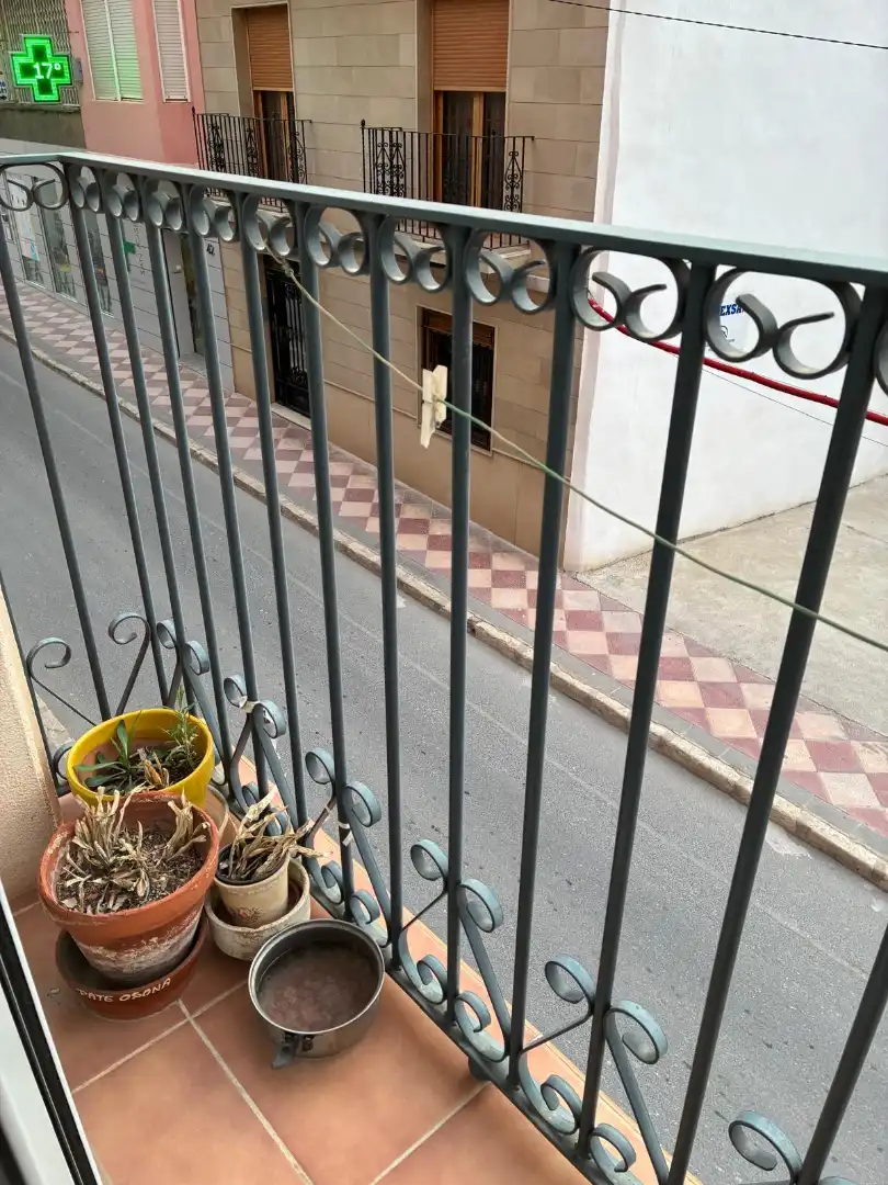 Exterior view of Flat for sale in Aspe  with Air Conditioner, Furnished and Balcony