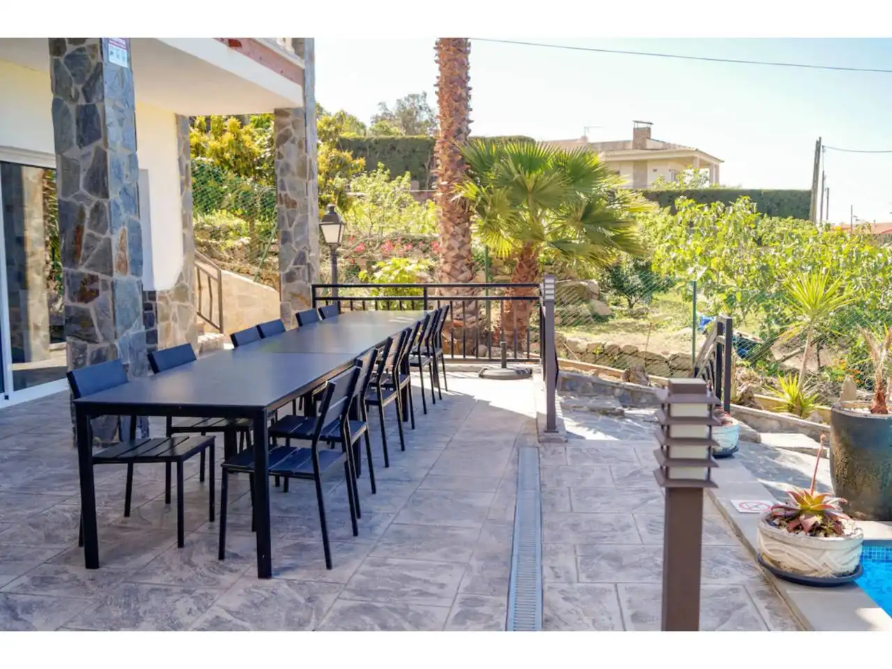 Terrassa de Casa o xalet en venda en Lloret de Mar amb Aire condicionat, Calefacció i Jardí privat