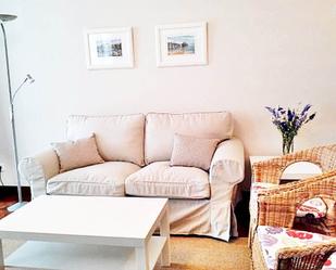 Living room of Flat to rent in Santander  with Heating, Storage room and Furnished