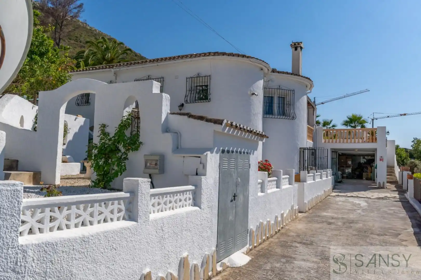 Exterior view of Houses for sale in Jávea / Xàbia  with Air Conditioner, Terrace and Storage room