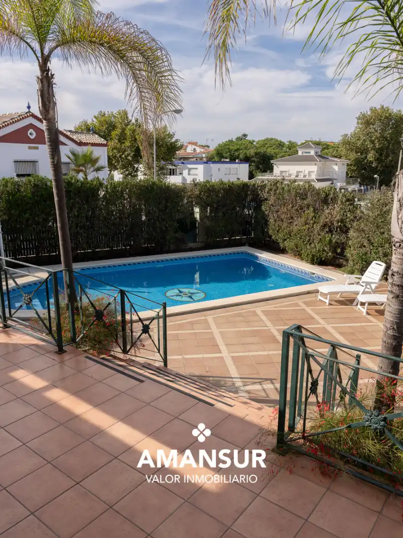 Swimming pool of Houses for sale in Punta Umbría  with Heating, Terrace and Swimming Pool