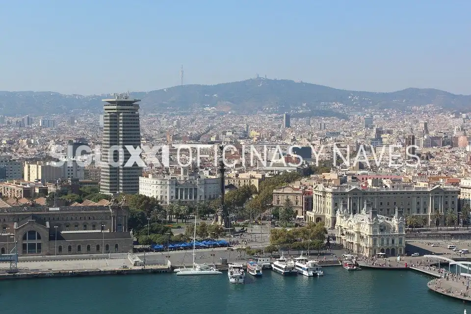 Vista exterior de Oficina en venta en Barcelona con Aire acondicionado, Calefacción y Amueblado