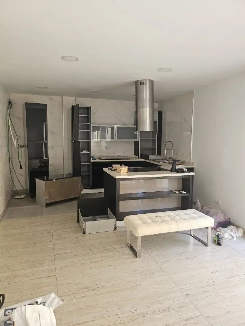 Kitchen of Flat for rent in El Prat de Llobregat  with Air Conditioner, Terrace and Oven