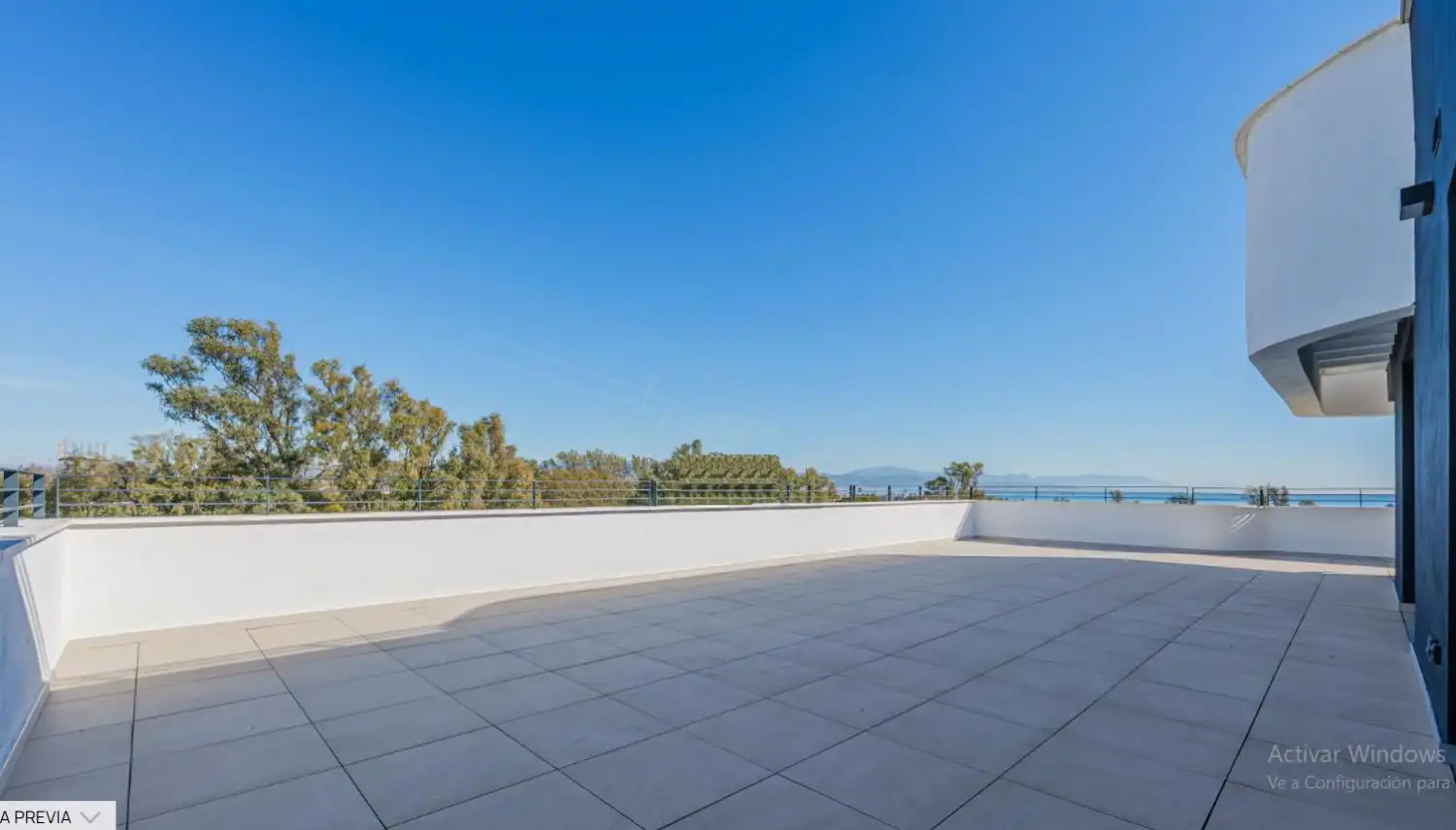Terrasse von Dachboden zum Verkauf in Torremolinos mit Klimaanlage, Terrasse und Abstellraum