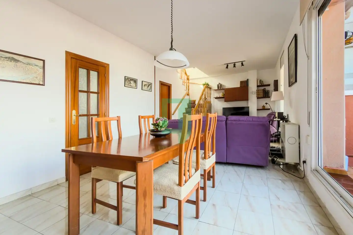 Esszimmer von Maisonette zum Verkauf in Badalona mit Heizung und Terrasse