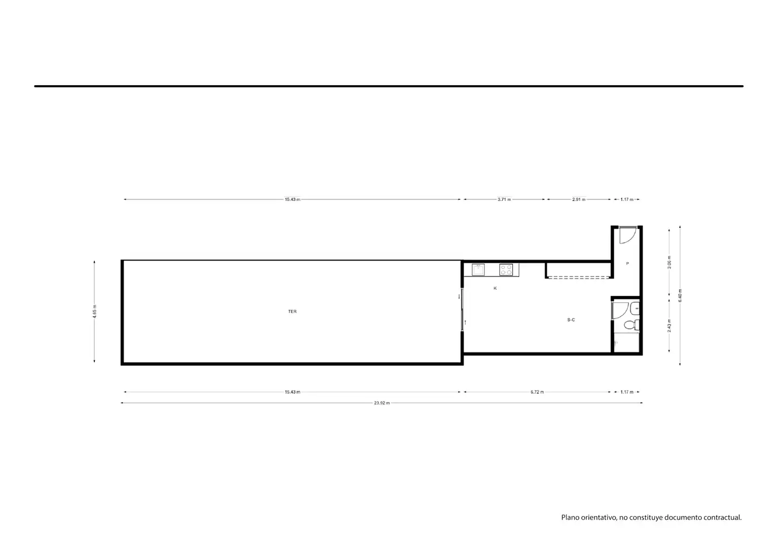 Studio avec ascenseur à vendre à C/ San Sebastián, imagen 35