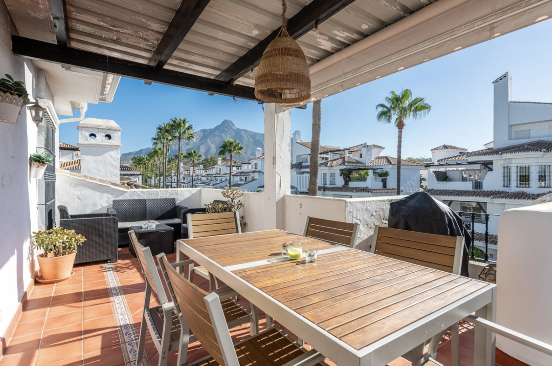 Terrassa de Àtic en venda en Marbella amb Aire condicionat, Terrassa i Piscina