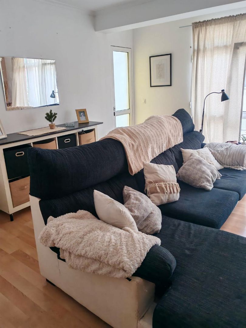 Living room of Flat for sale in Fene  with Parquet flooring and Balcony