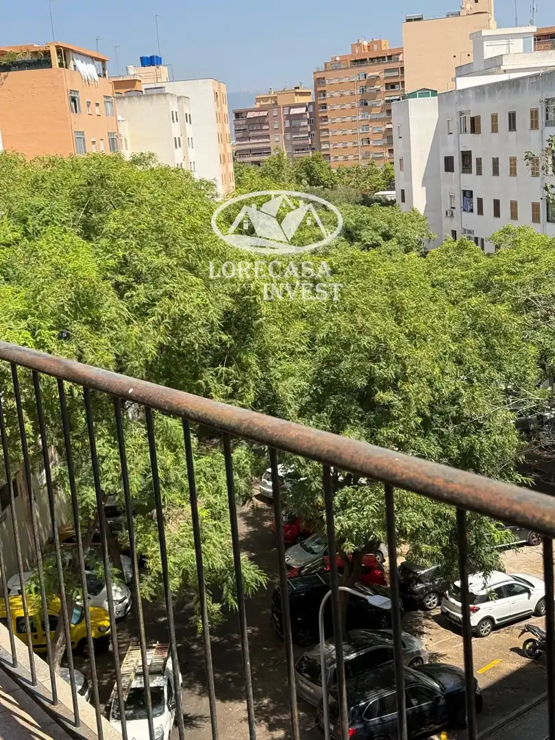Balcony of Flat for sale in  Palma de Mallorca  with Air Conditioner, Terrace and Furnished