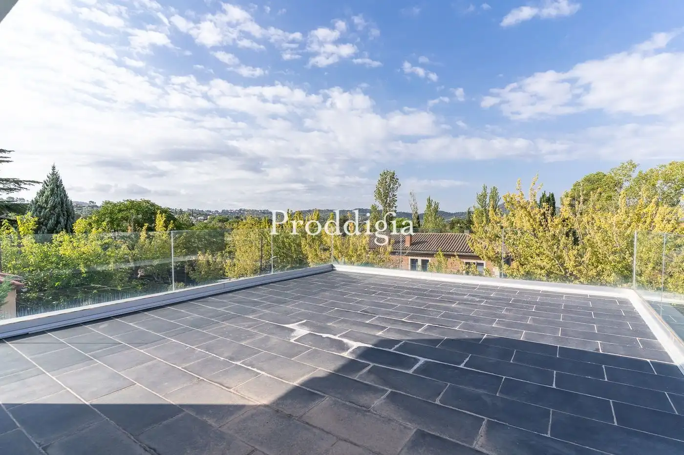 Terrace of Houses for sale in Sant Cugat del Vallès  with Air Conditioner, Heating and Storage room