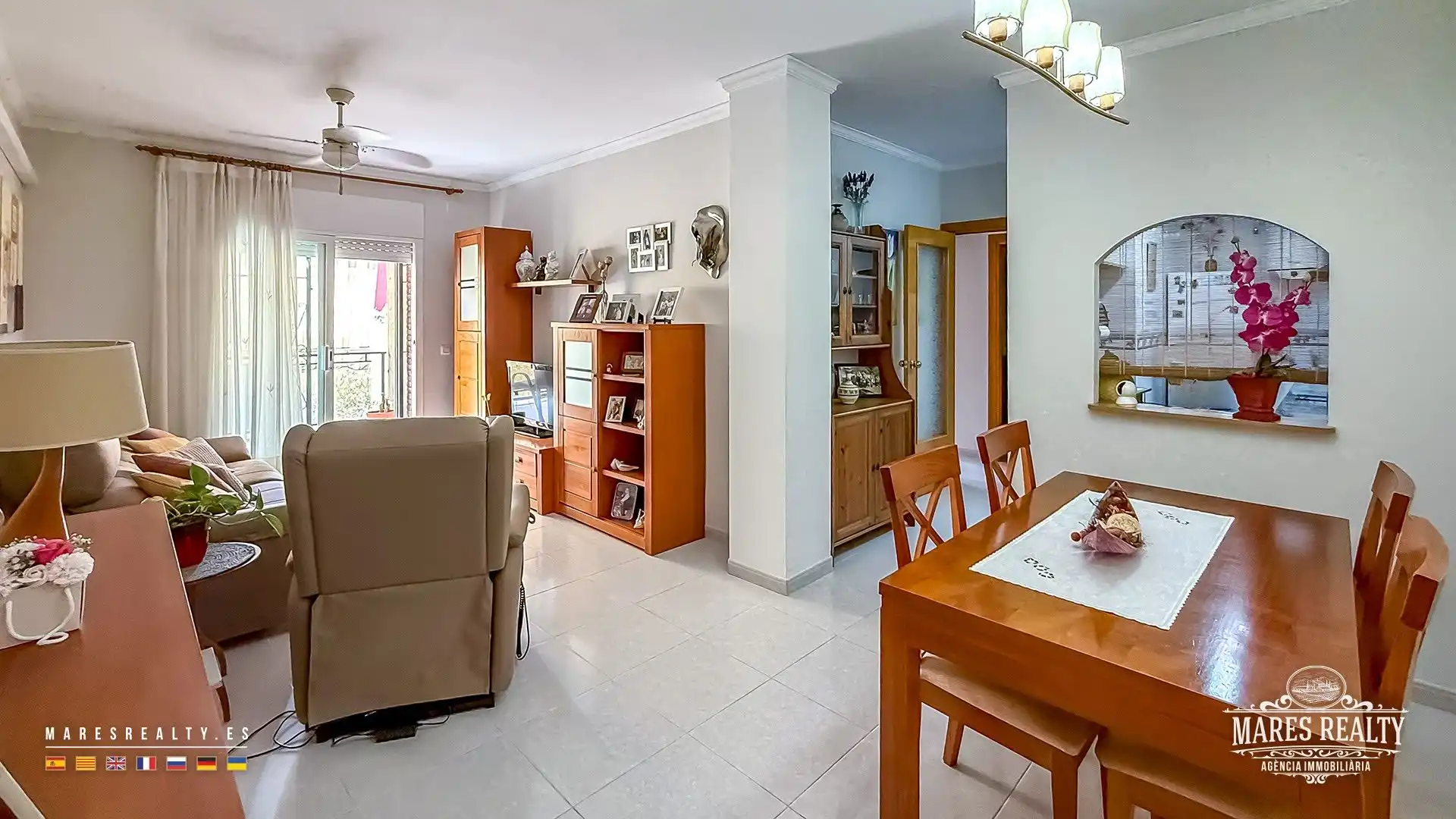 Sala d'estar de Pis en venda en Lloret de Mar amb Aire condicionat, Calefacció i Terrassa