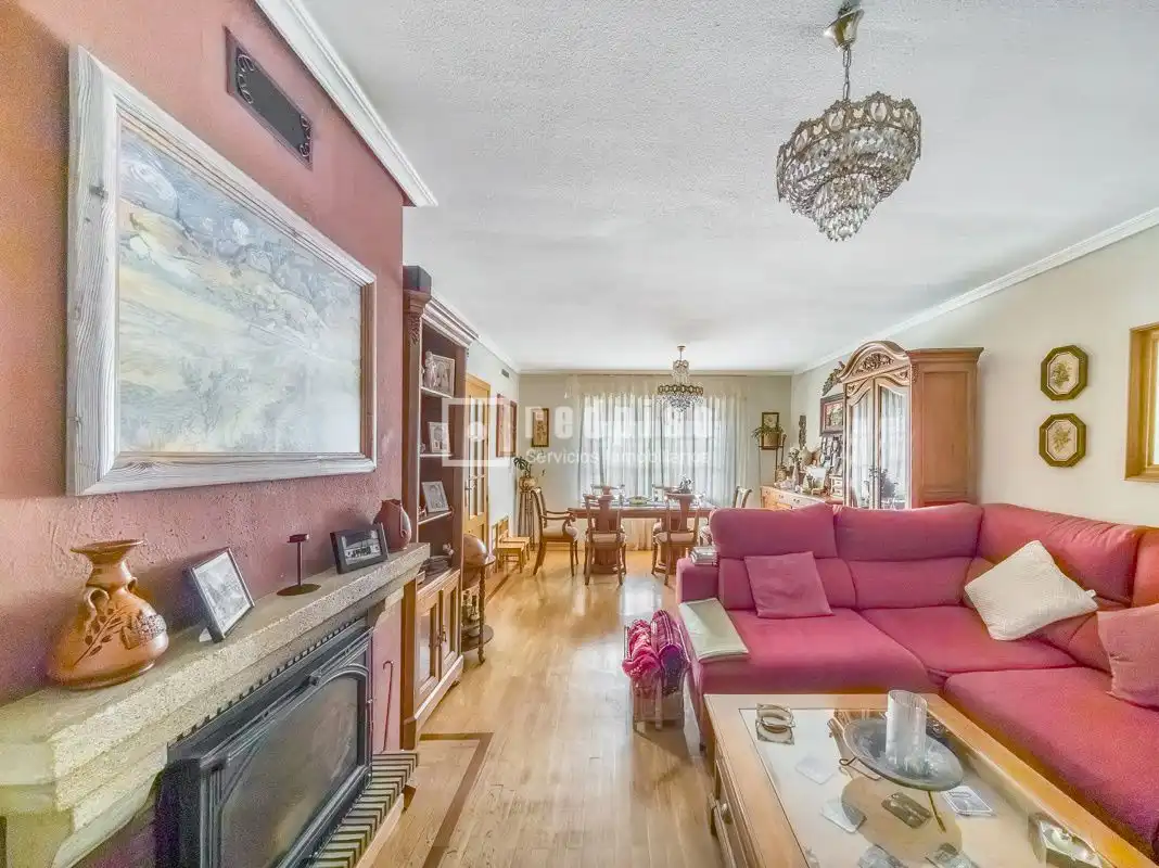 Sala de estar de Casa o chalet en venta en Alcorcón con Calefacción, Terraza y Trastero