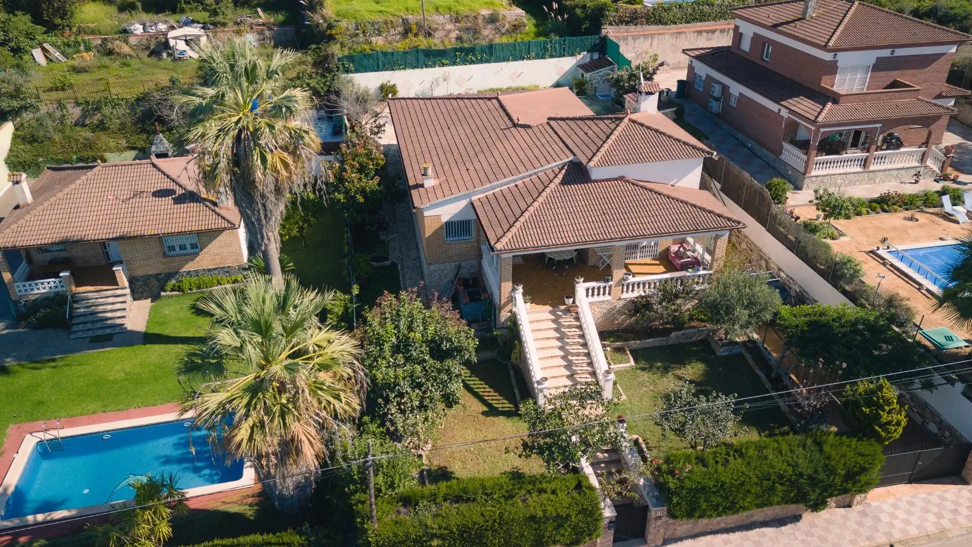Jardí de Casa o xalet en venda en Lloret de Mar amb Calefacció, Jardí privat i Terrassa